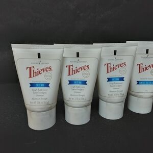 Young Living Thieves Chest Rub Set 4 New Tubes